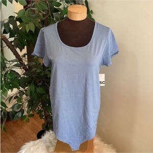 SO light blue seamless short cap sleeve bodysuit Woman’s Juniors 3X